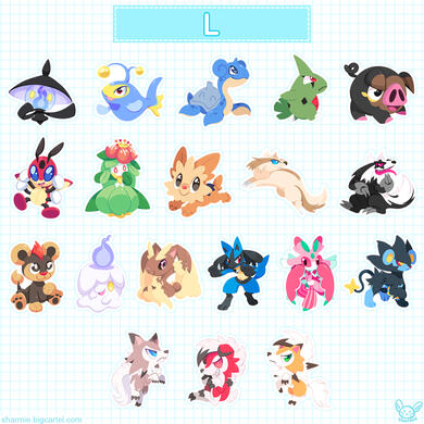 Alphabet - L