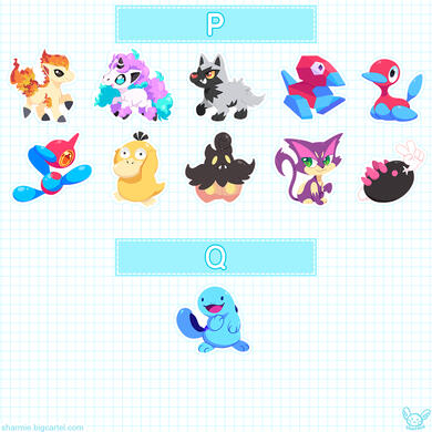 Alphabet - P 2/2 + Q
