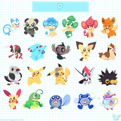 Alphabet - P 1/2